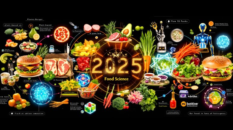 10 Cutting-Edge Food Science Innovations Shaping Our Diets in 2025
